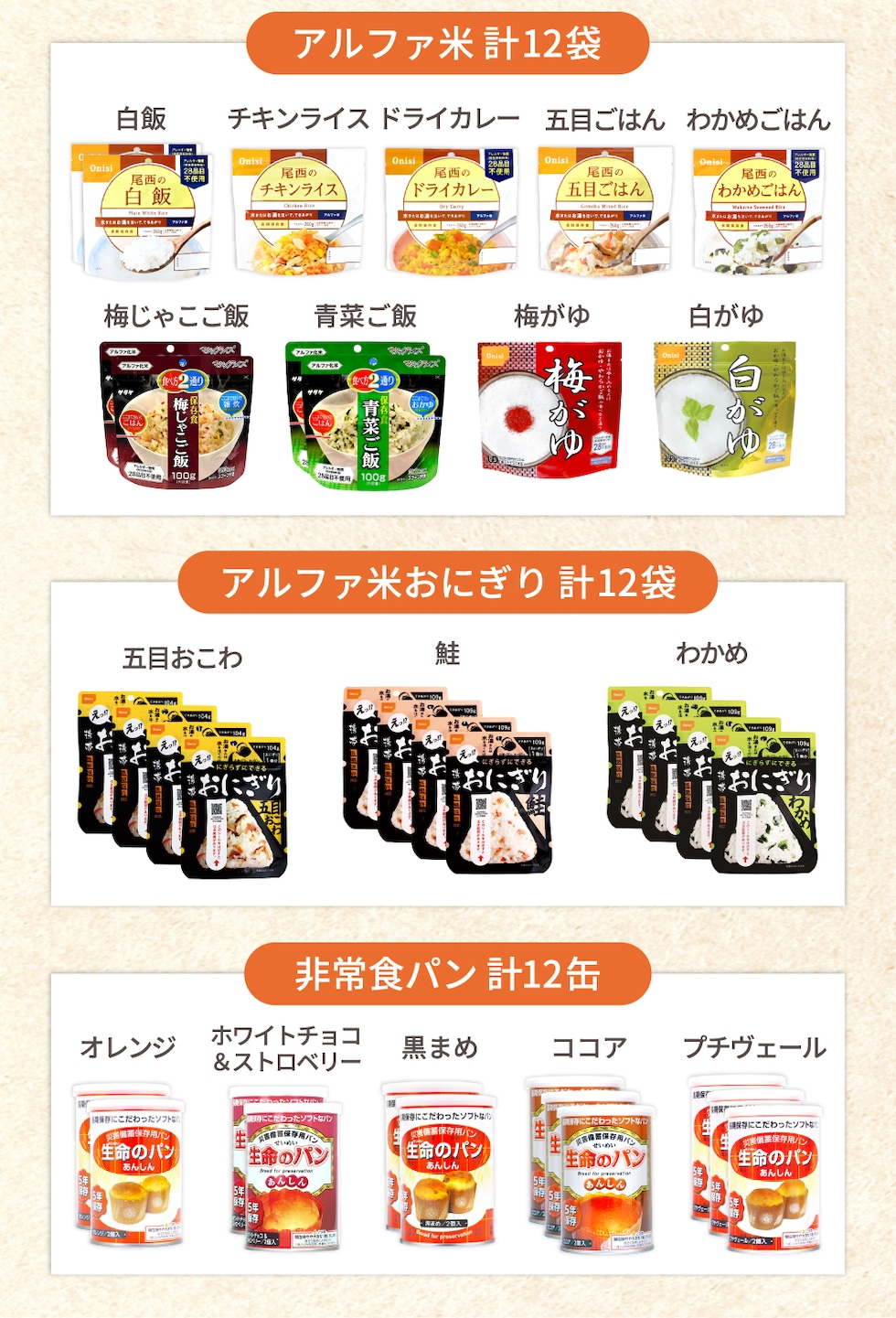 内容品概要-ごはん