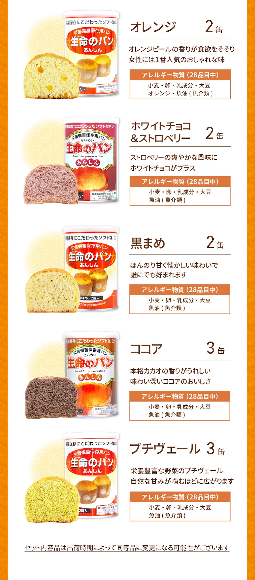 内容品詳細-パン2