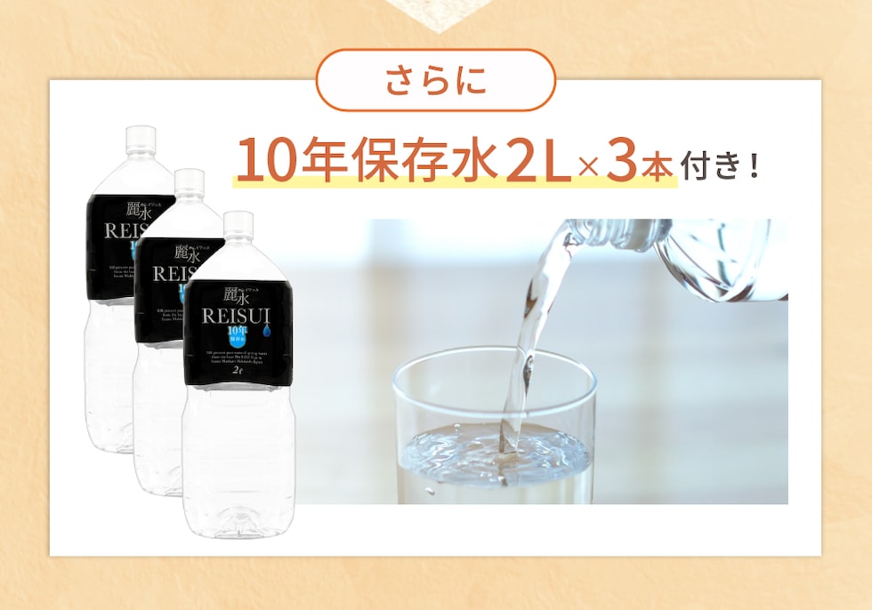 内容品概要-保存水