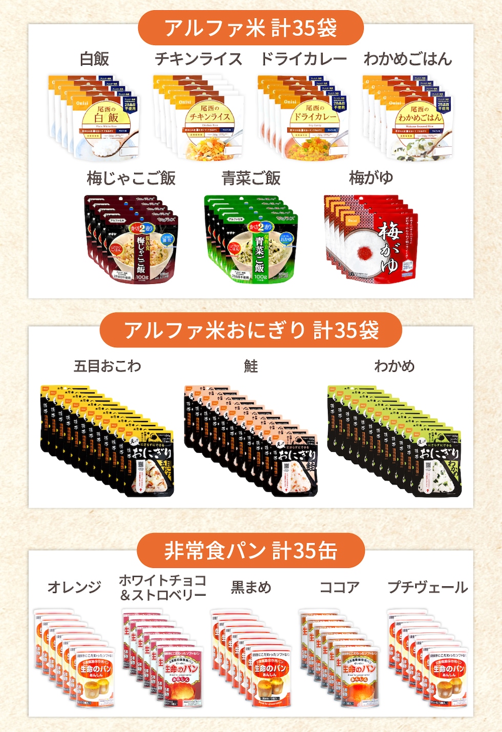 内容品概要-ごはん