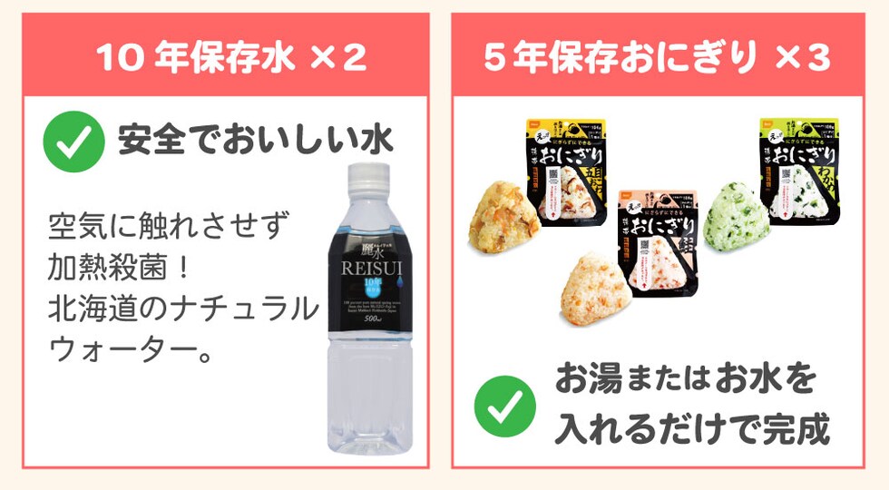 女性用 防災セット 衛生用品 オシャレで凄い 防災リュック