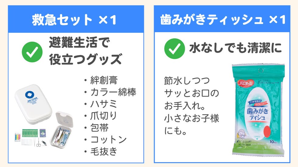 女性用 防災セット 衛生用品 オシャレで凄い 防災リュック