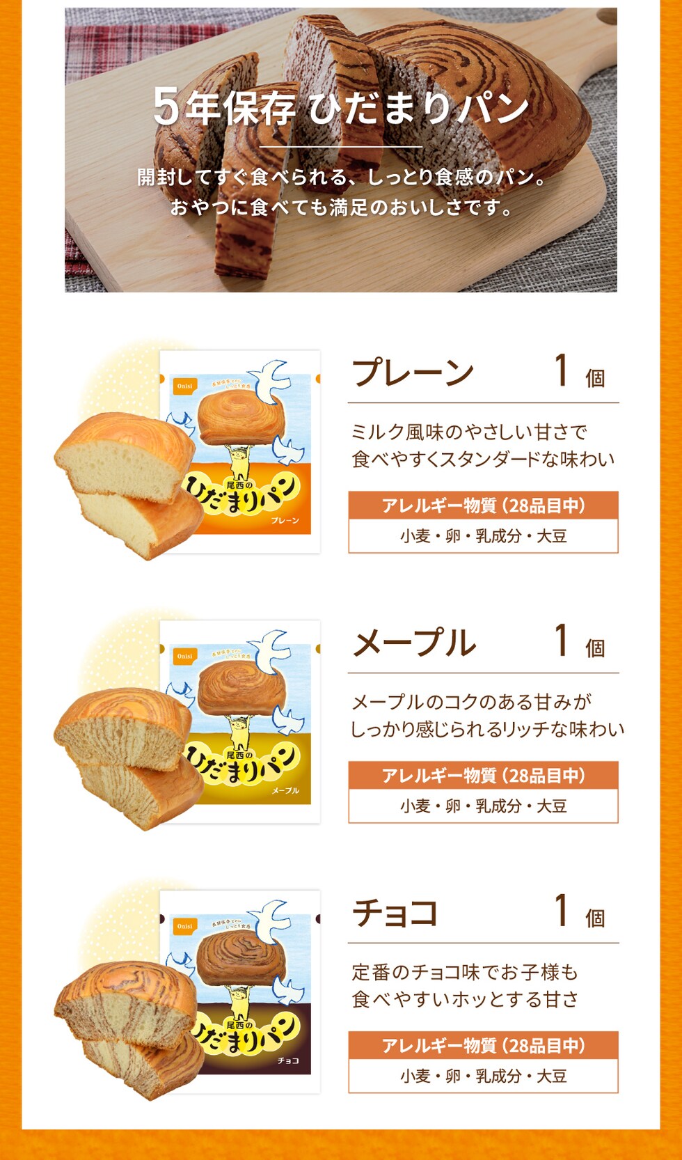 内容品詳細-パン1