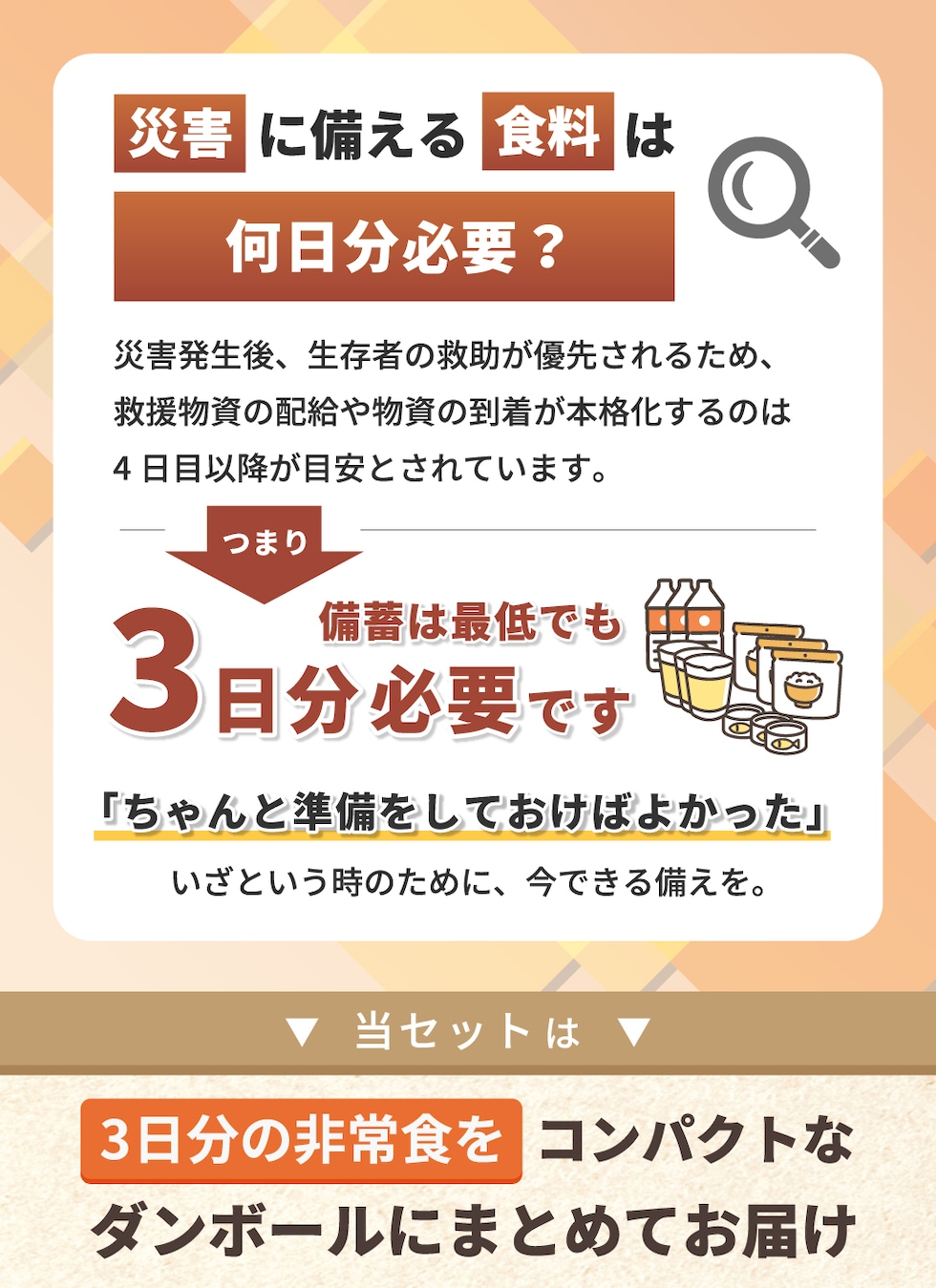 3日間必要です