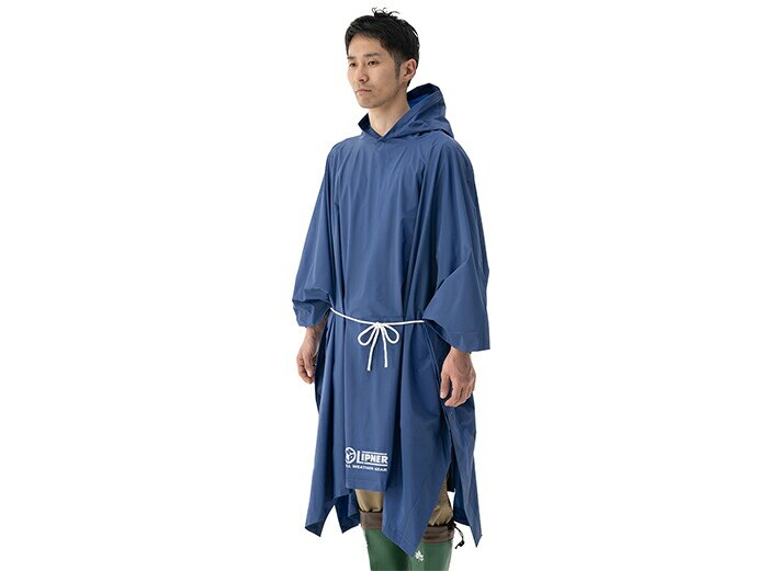 付属の紐で、バタつき防止