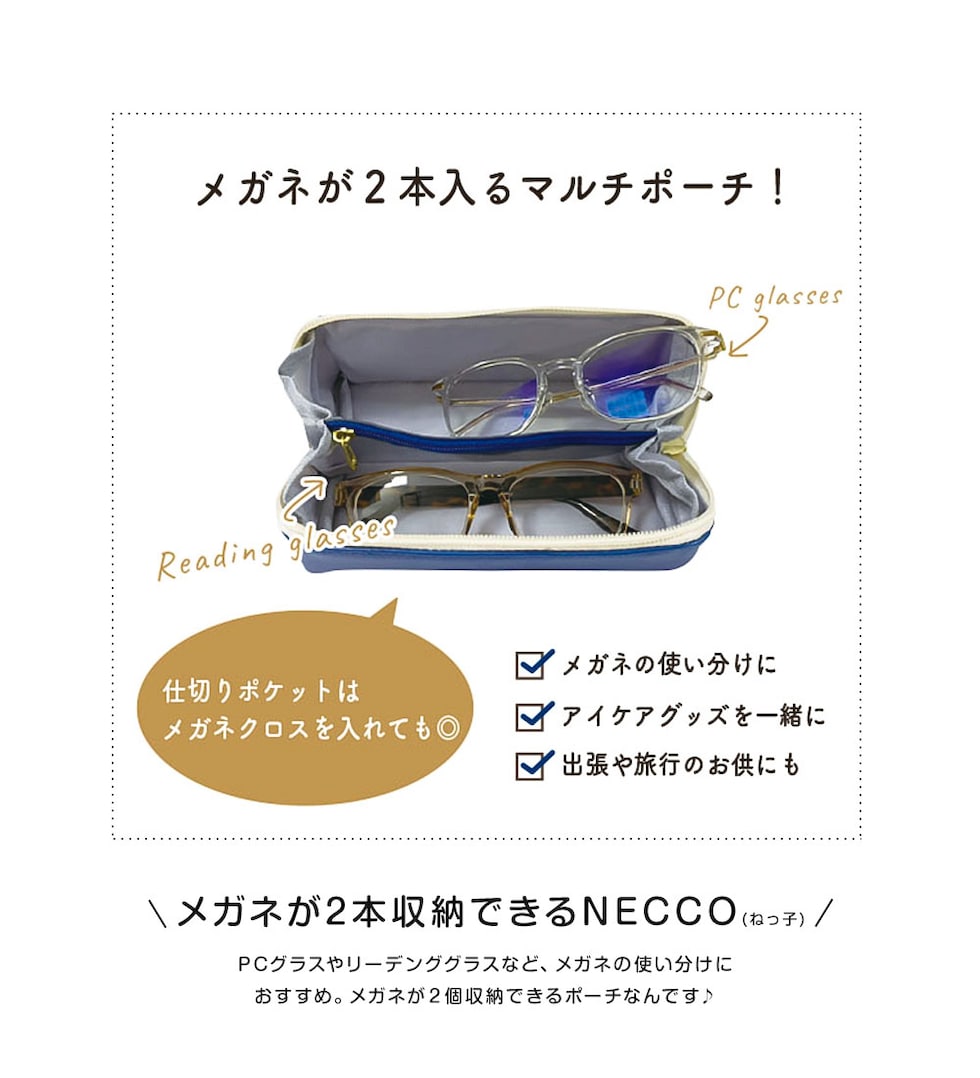 dショッピング |SPAM スパム NECCO for pacapo メガネケース おしゃれ