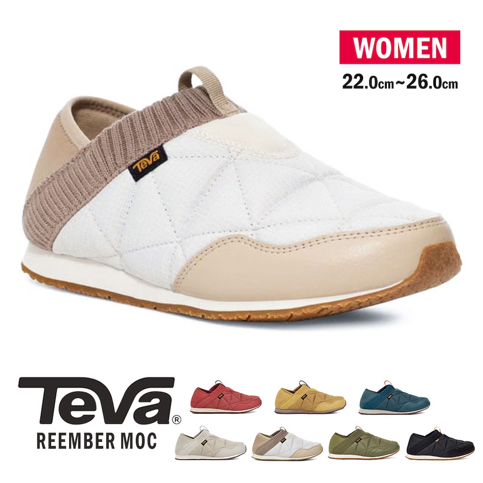 dショッピング |teva モックシューズ レディース 撥水加工 2way かかと