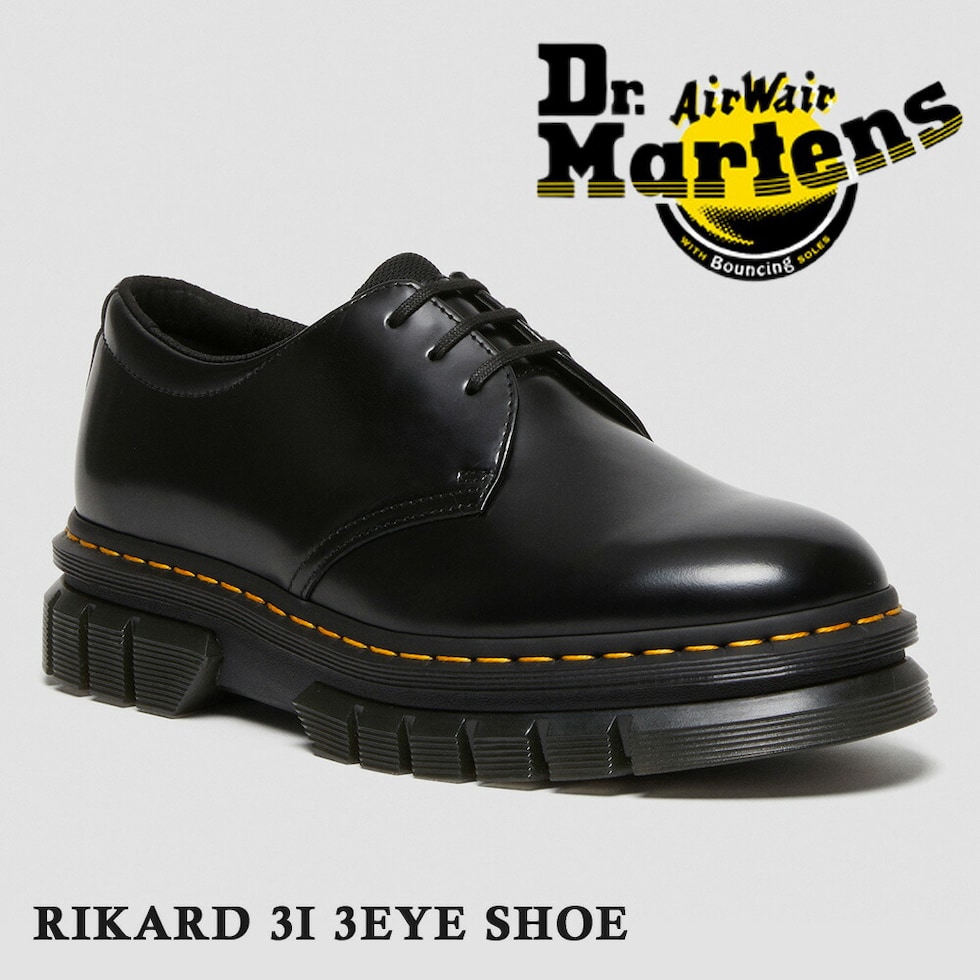 dショッピング |ドクターマーチン 国内正規販売店 メンズ RIKARD 3I 3EYE SHOE リカルド スリーホールシューズ Dr.Martens  27830001 | カテゴリ：の販売できる商品 | TSURUYA (3231-drm-m-rikar-010)|ドコモの通販サイト