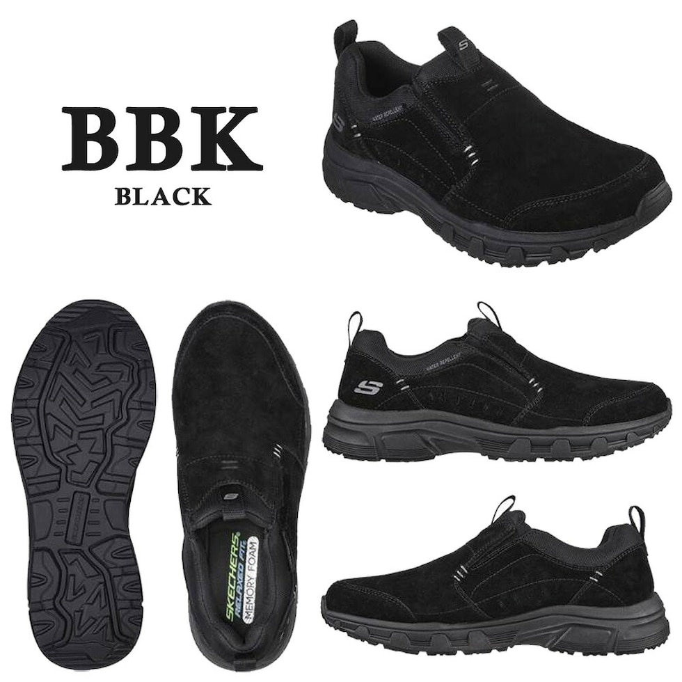 dショッピング |12%OFF スケッチャーズ スニーカー スリッポン メンズ OAK CANYON オーク キャニオン SKECHERS 237282  BBK BRBK 2022秋冬 撥水加工 | カテゴリ：の販売できる商品 | TSURUYA (3234-skc-m-237282 -01)|ドコモの通販サイト