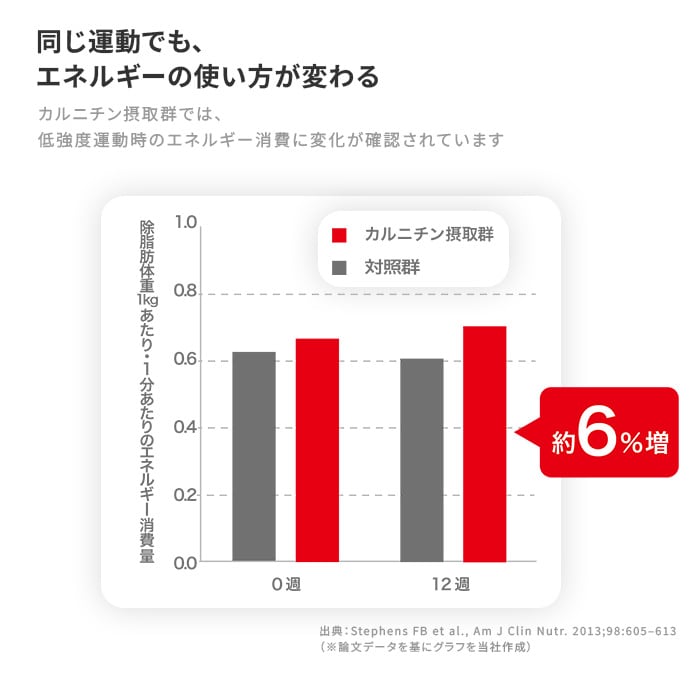 エネルギー消費に変化のグラフ