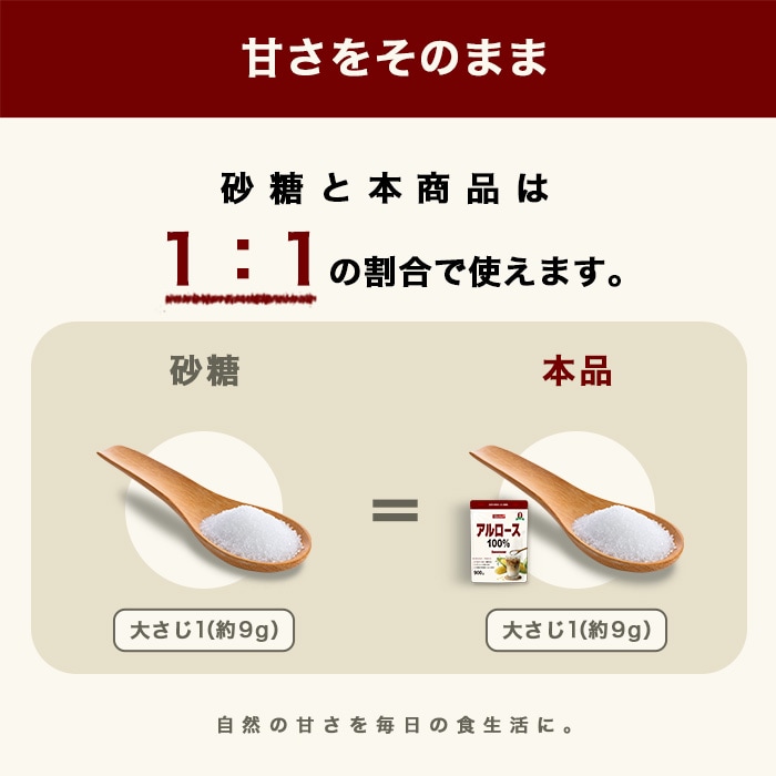 甘さをそのまま