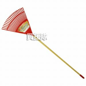 千吉・木柄PP熊手大・SPR-2・園芸道具・清掃具・クマデ・DIYツールの画像