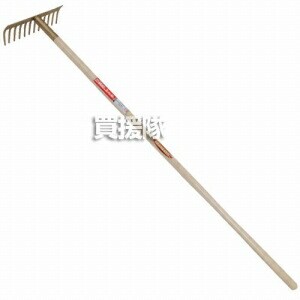 E-Value・12本爪レーキ1350mm・EGR-2・園芸道具・土農具・レーキ・DIYツールの画像