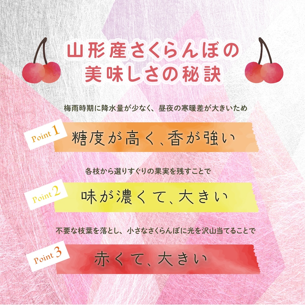 美味しさの秘訣