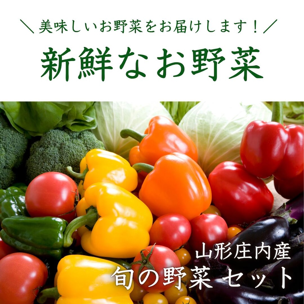 山形庄内産旬の野菜セット