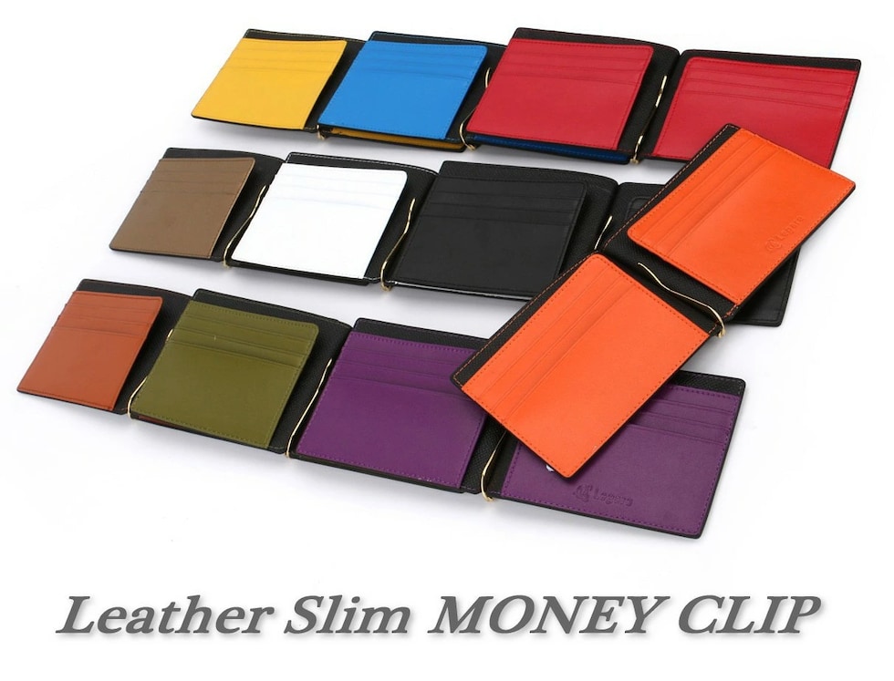 Leather Slim MONEY CLIP