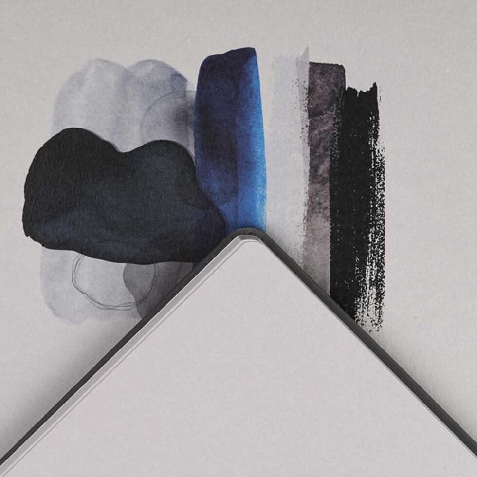 キャンソン グラジュエイトブック ミックスメディア グレーペーパー A5変型 (C31200L033)