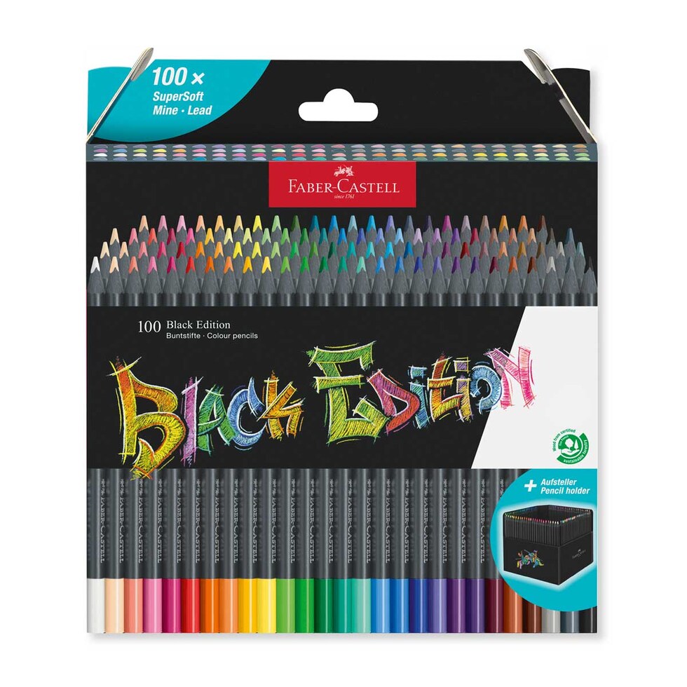 dショッピング |ファーバーカステル ブラックエディション色鉛筆セット