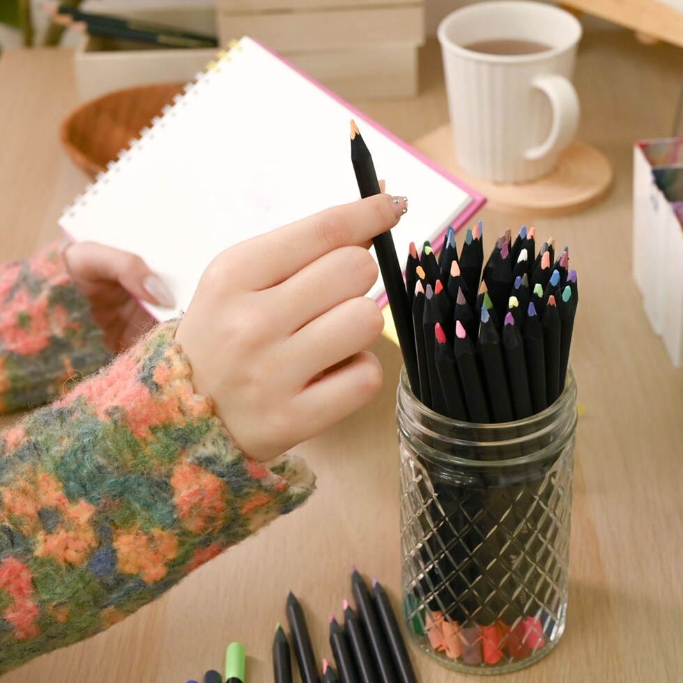 ファーバーカステル ブラックエディション 72色ペンシルロール (116418)