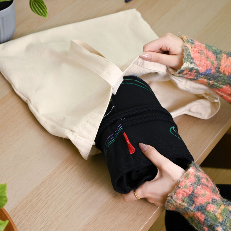 ファーバーカステル ブラックエディション 72色ペンシルロール (116418)