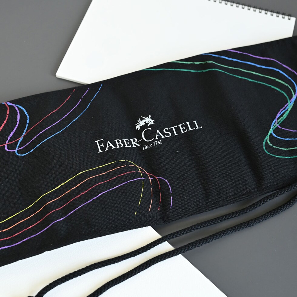 ファーバーカステル ブラックエディション 72色ペンシルロール (116418)