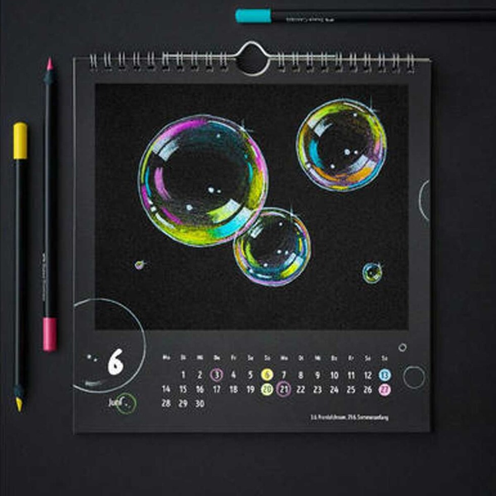 ファーバーカステル ブラックエディション色鉛筆セット 36色 缶入り (116437)