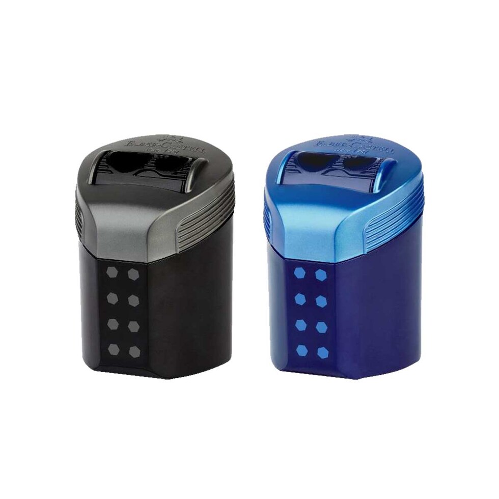 ファーバーカステル ロールオンシャープナー ミッドナイトブラック/ディープブルー 183910 鉛筆削り 文具 文房具