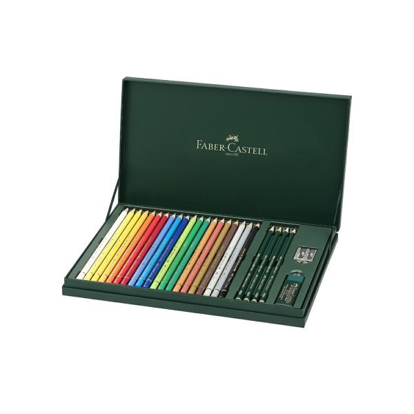 ファーバーカステル ポリクロモス色鉛筆 アクセサリーギフトセット (210051)