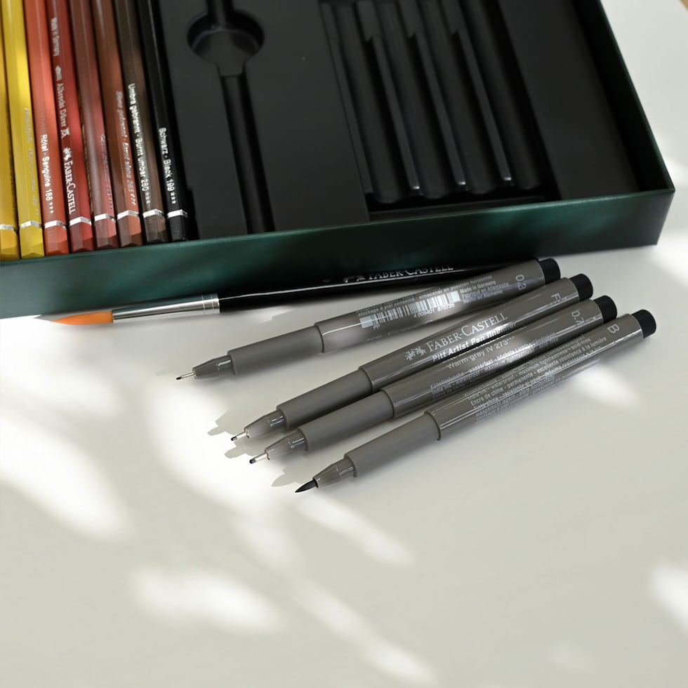ファーバーカステル アルブレヒト・デューラー&PITTアーティストペン Mセット (217553)