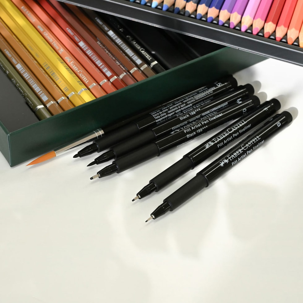 ファーバーカステル アルブレヒト・デューラー&PITTアーティストペン Lセット (217554)