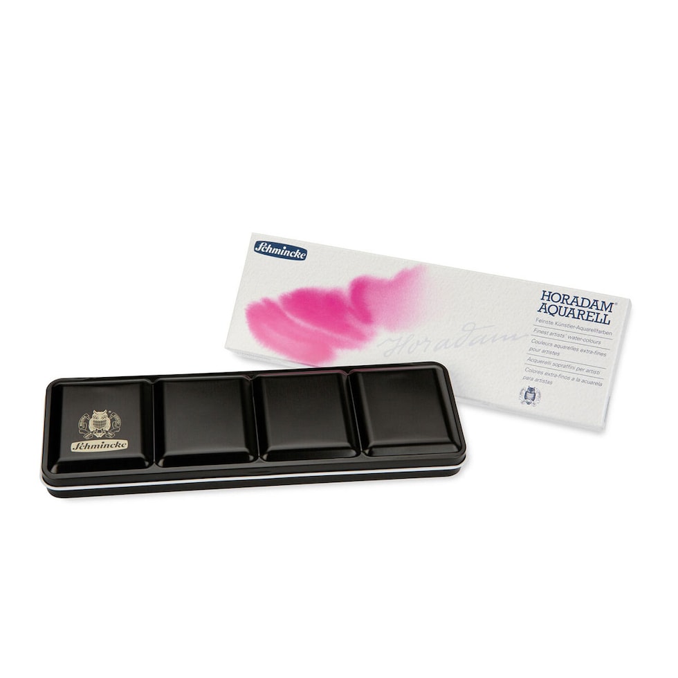 シュミンケ ホラダム透明水彩絵具 チューブ 12色セット（金属ケース入） (74112)