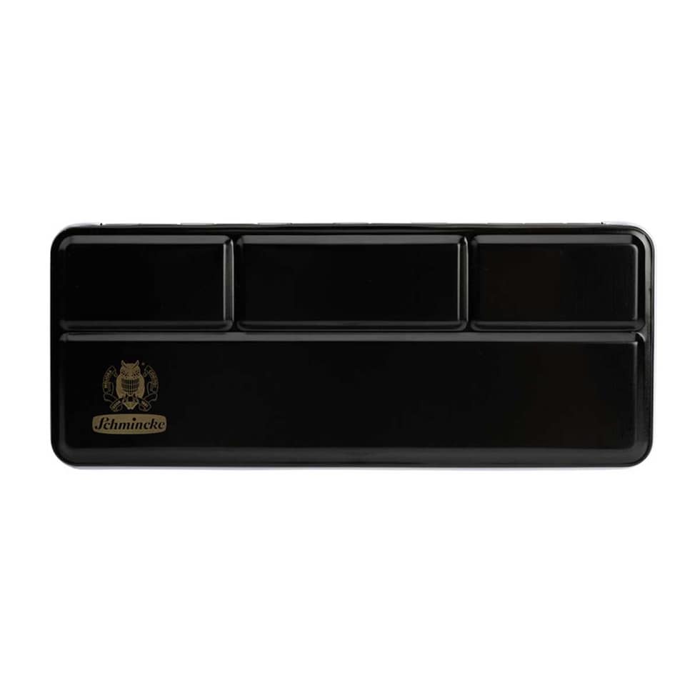 シュミンケ アカデミー ハーフパン パレット付 12色セット (75776)  ホラダム透明水彩絵具 固形水彩 ホラダム 水彩絵具 schmincke ネコポス可