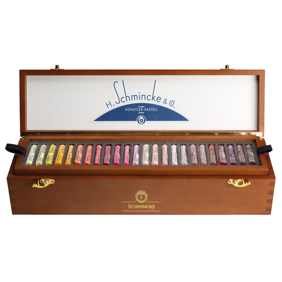 シュミンケ ソフトパステル レトロセット パステルトラベルセット 48色 (77774097)
