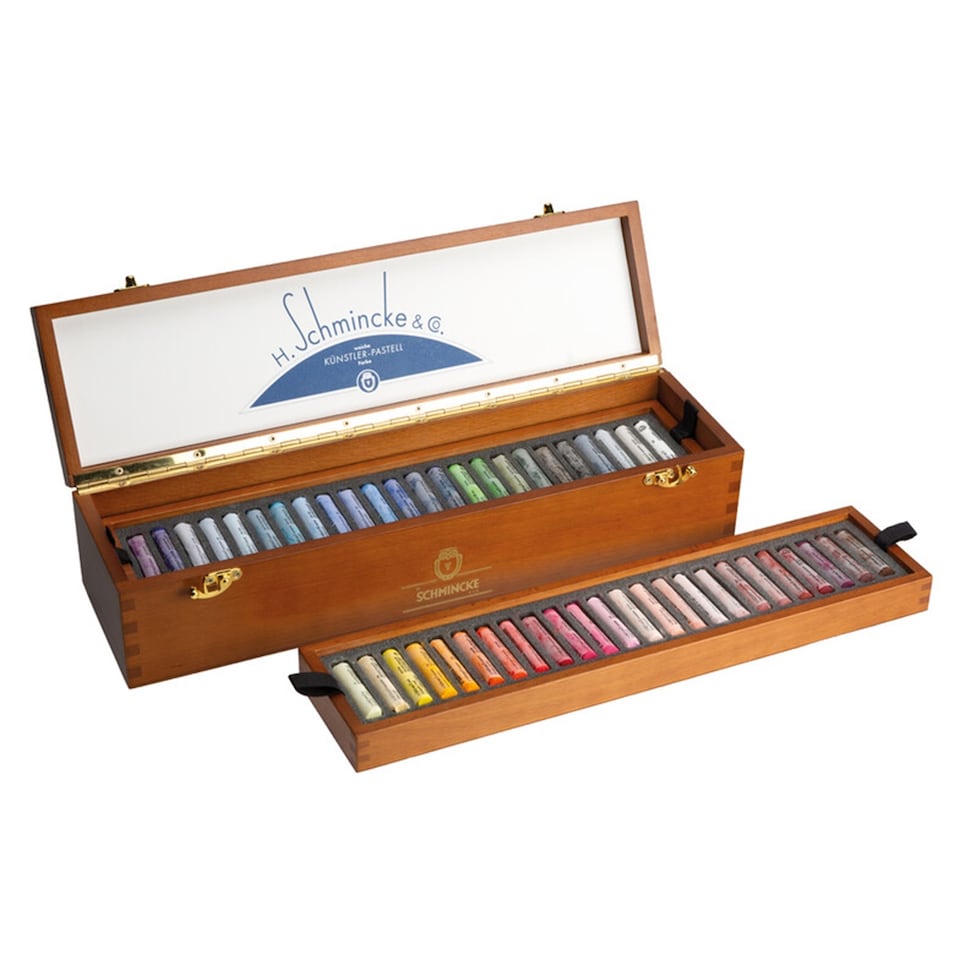 シュミンケ ソフトパステル レトロセット パステルトラベルセット 48色 (77774097)