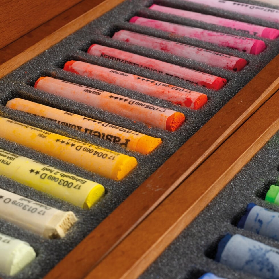 シュミンケ ソフトパステル レトロセット パステルトラベルセット 48色 (77774097)