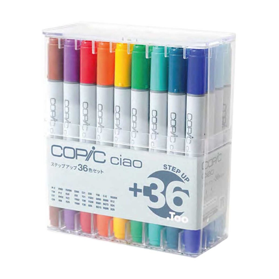 Too コピックチャオ ステップアップ 36色セット(12503106)