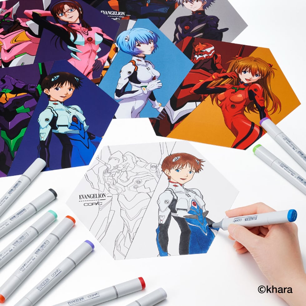 (予約販売)(数量限定) Too コピック EVANGELION×COPIC EVA Color Set コピックスケッチ プレミアムエディション (12502133) エヴァンゲリオン 
