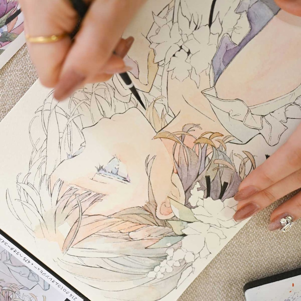 シュミンケ なつきセレクト ホラダム透明水彩絵具 3色セット Shmincke