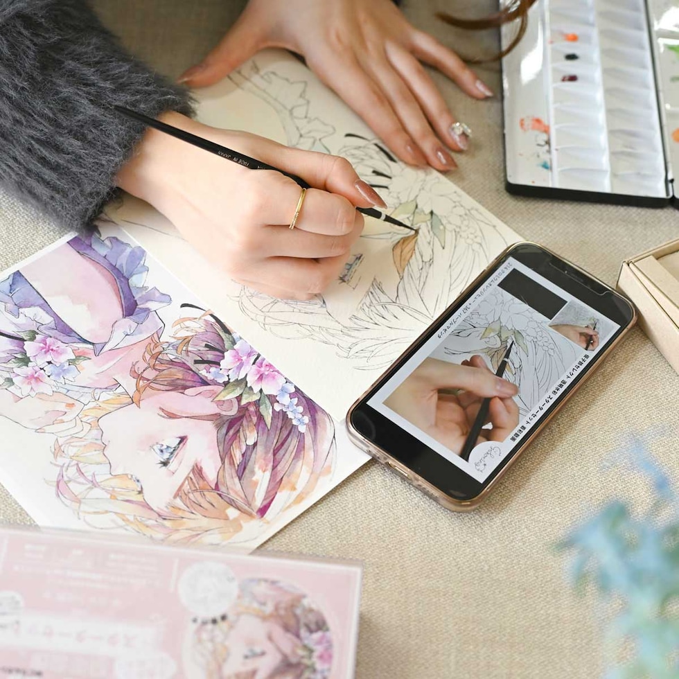 シュミンケ なつきセレクト ホラダム透明水彩絵具 3色セット Shmincke