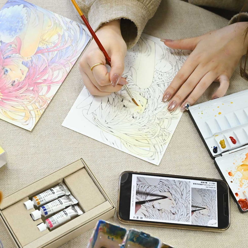 シュミンケ Schmincke なつきセレクト ホラダム水彩絵具3色セット