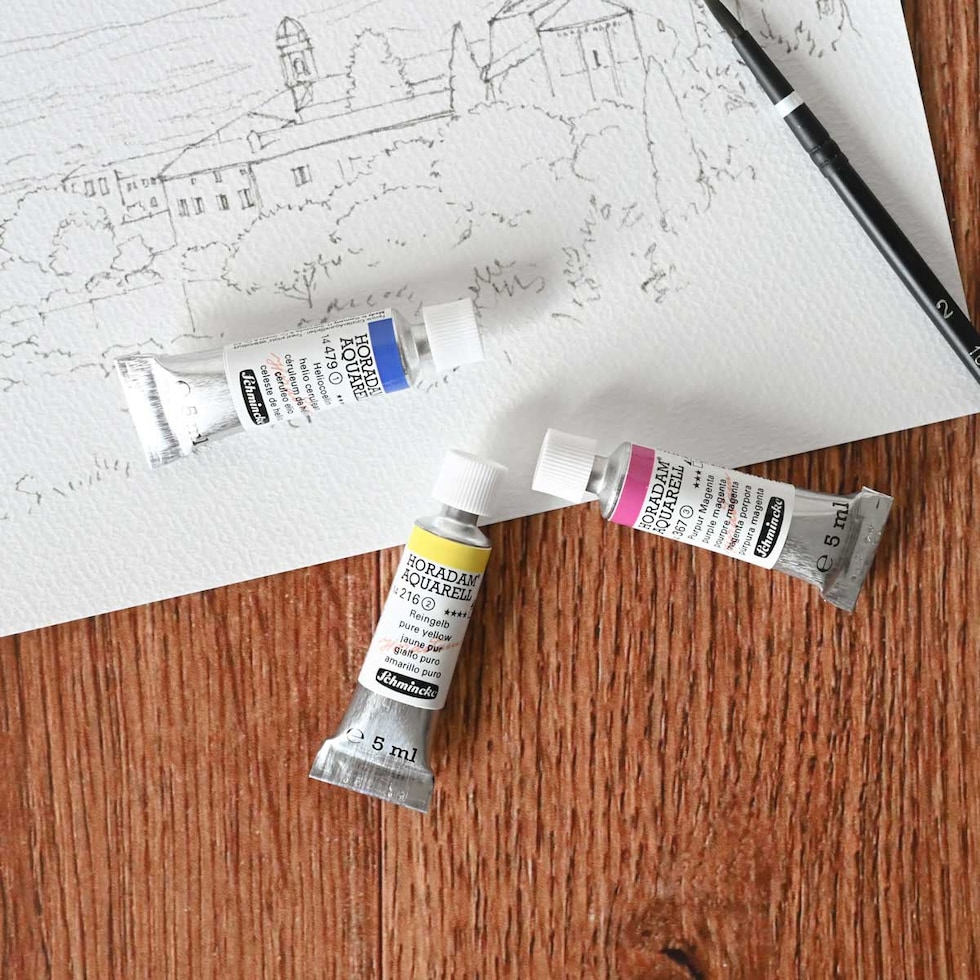 シュミンケ 野村重存セレクト ホラダム透明水彩絵具 3色セット Shmincke