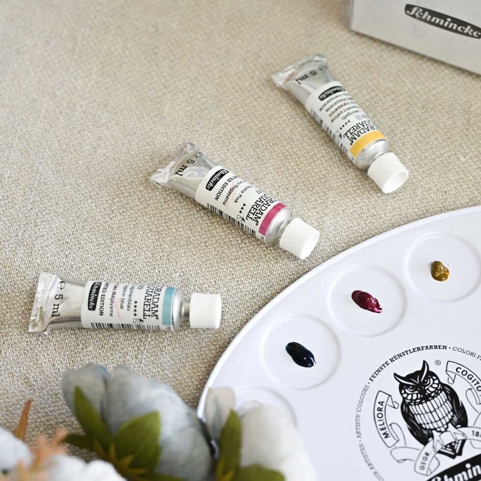 シュミンケ 永山裕子 ホラダム透明水彩絵具 特色3色セット Shmincke