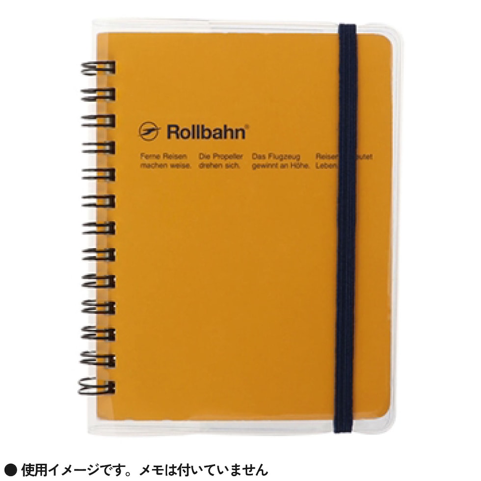 Rollbahn(ロルバーン) ポケット付メモカバークリアM 500676