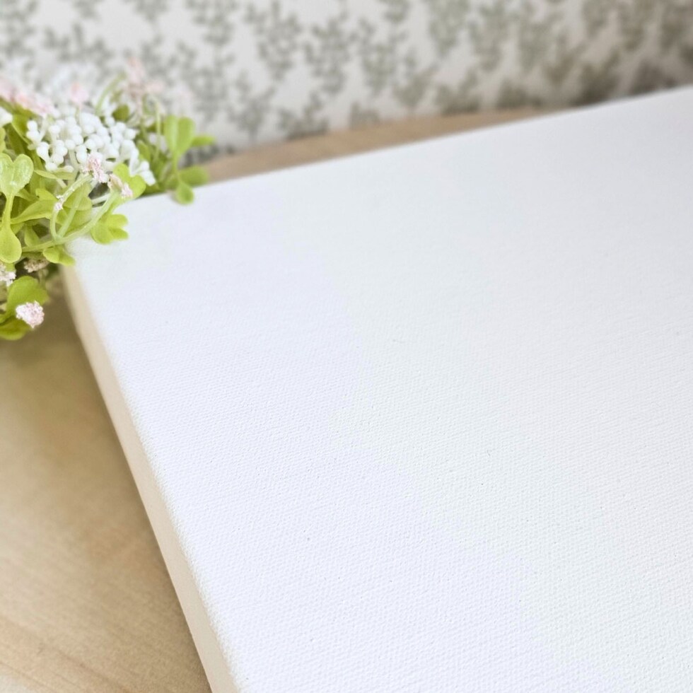 那須野画材工業 キュービックキャンバス 20×20cm 白 (NGCC2020W)