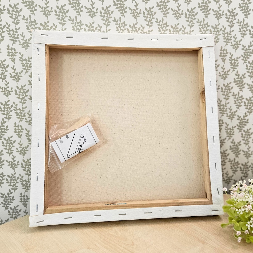 那須野画材工業 キュービックキャンバス 20×20cm 白 (NGCC2020W)