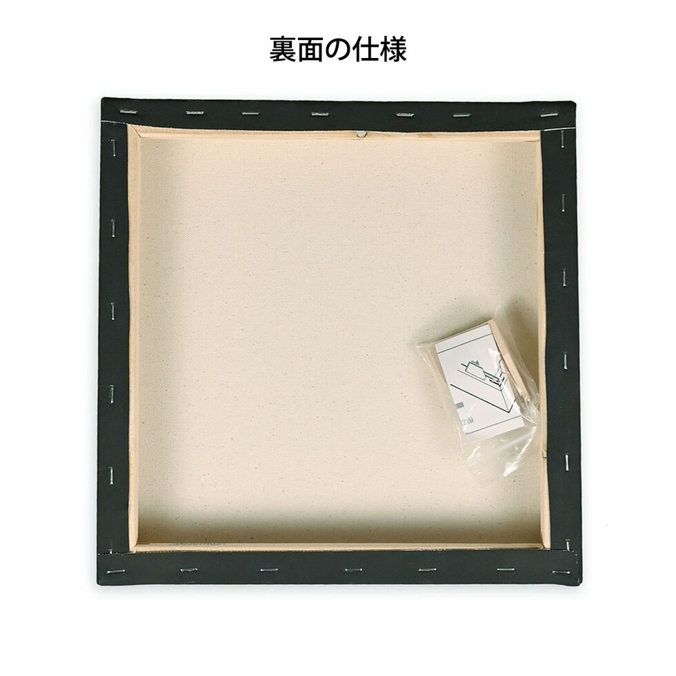 那須野画材工業 キュービックキャンバス 黒 40×40ｃｍ