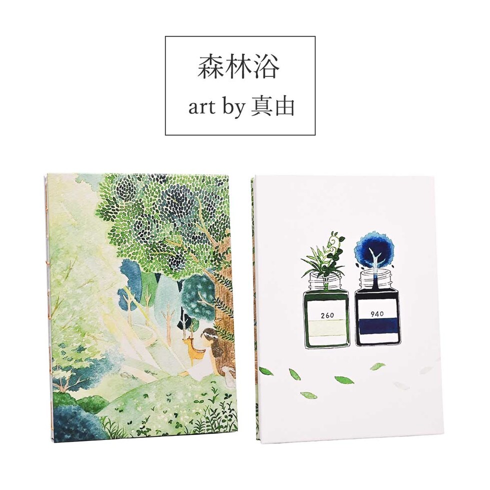 フェリッティ アーティストスケッチブック B6 森林浴 artist by 真由 (FESB-30168) ネコポス可