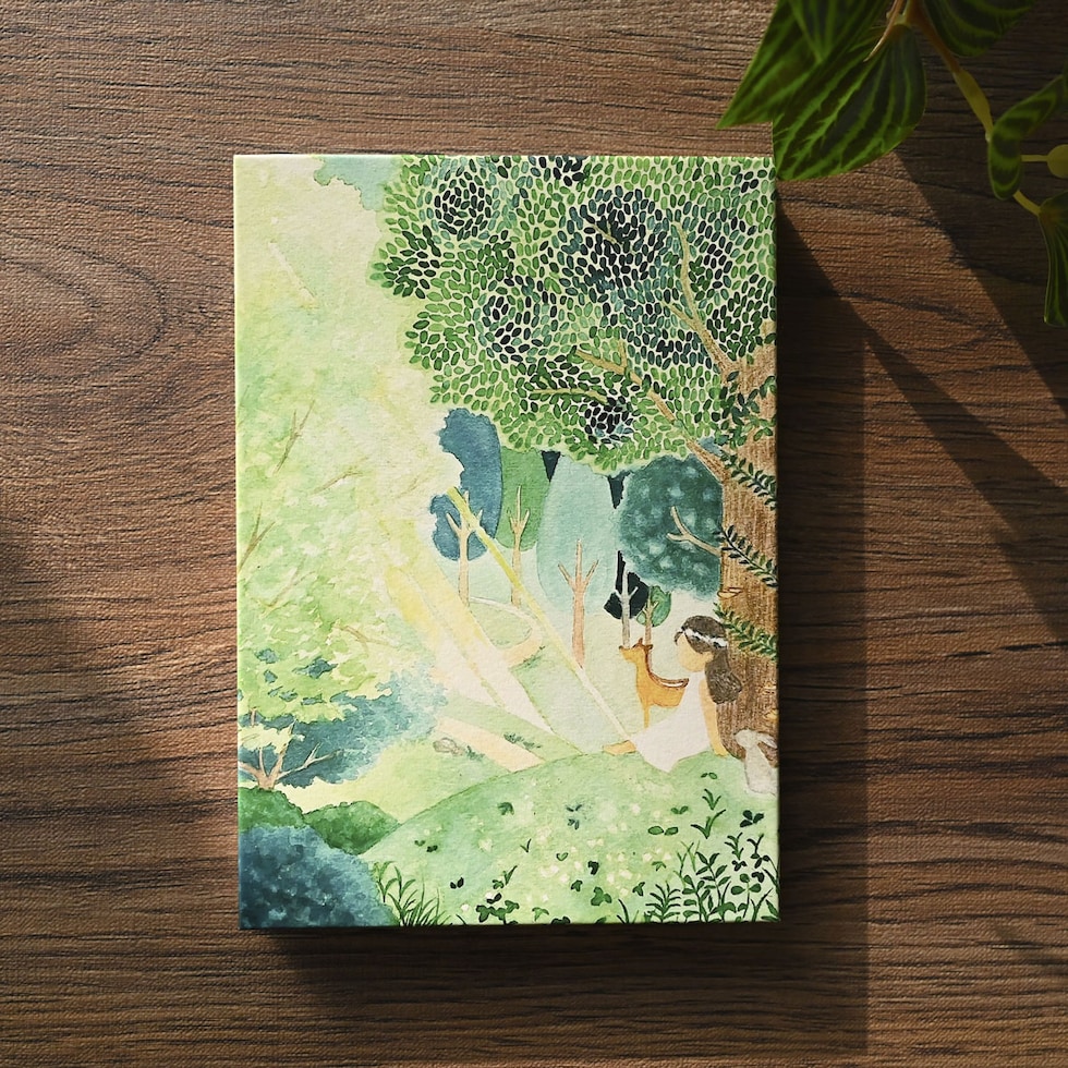 フェリッティ アーティストスケッチブック B6 森林浴 artist by 真由 (FESB-30168) ネコポス可