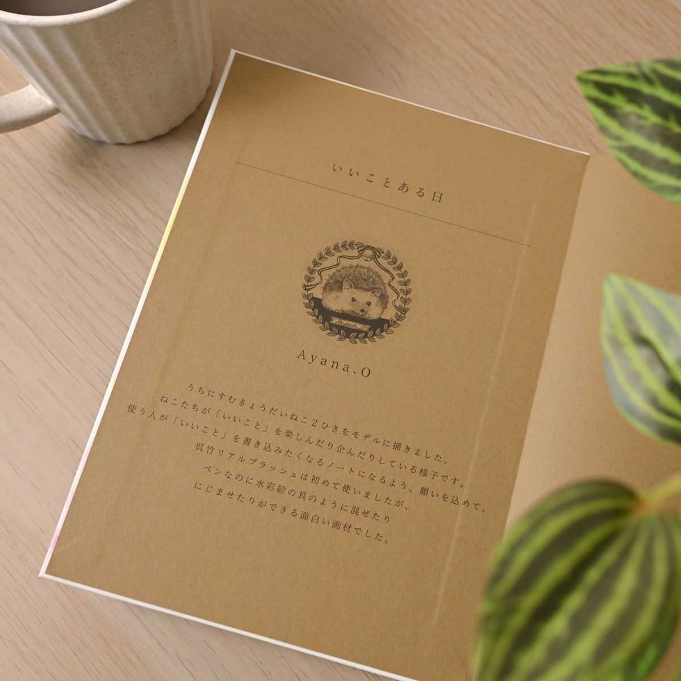 フェリッティ アーティストスケッチブック B6 いいことある日 artist by Ayana.O (FESB-30169) ネコポス可