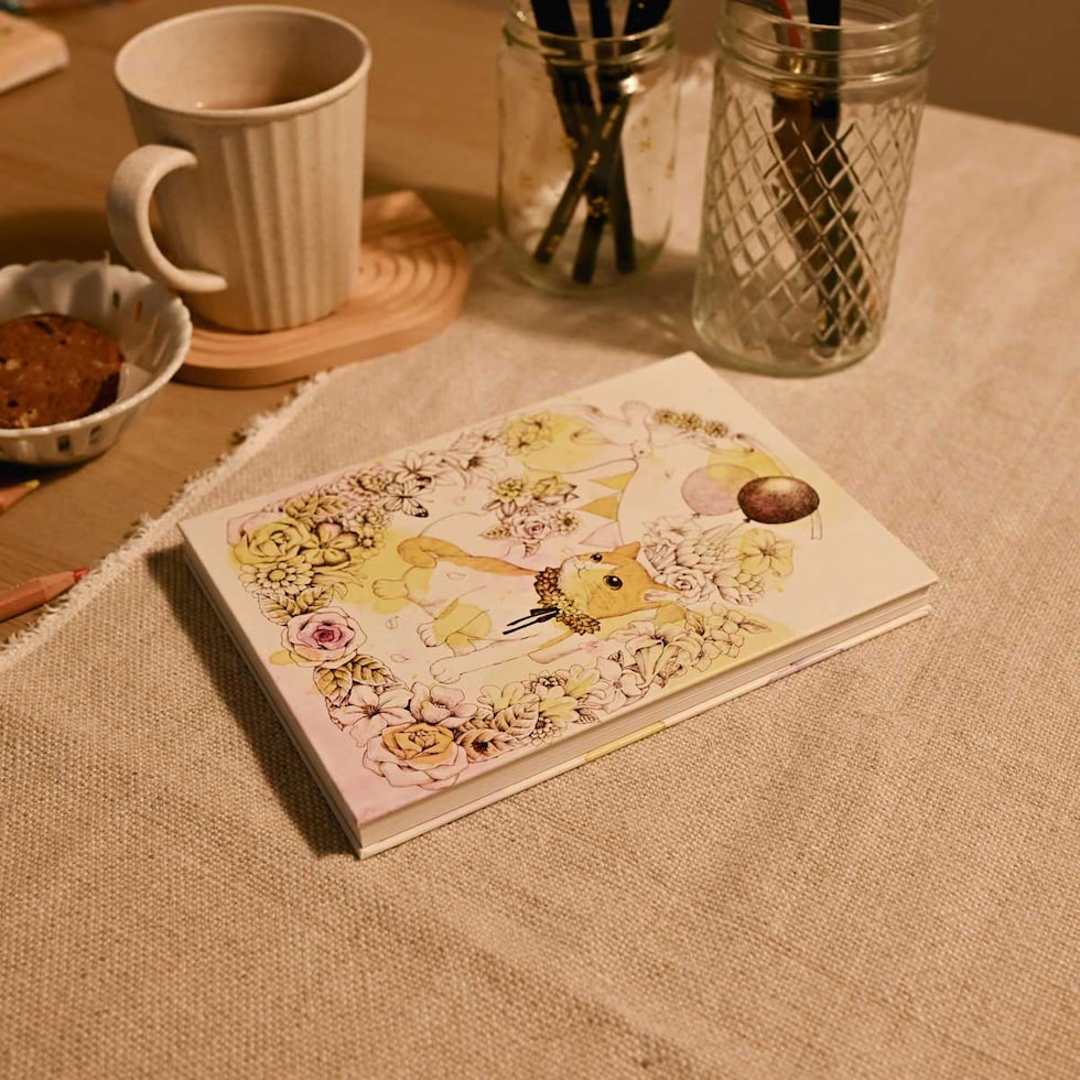 フェリッティ アーティストスケッチブック B6 いいことある日 artist by Ayana.O (FESB-30169) ネコポス可